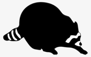 Vector Library Library Raccoon Face Clipart - Raccoon Silhouette Clip Art
