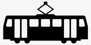 Stock Silhouette At Getdrawings Com Free For Personal - Tram Icon