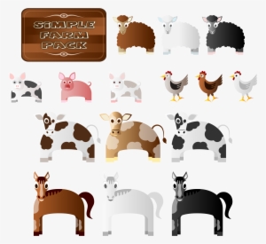 This Free Icons Png Design Of Simple Farm Animals
