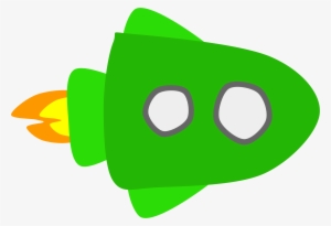This Free Icons Png Design Of Green Spaceship
