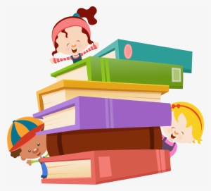 10,000 Books - Niños Y Libros Png