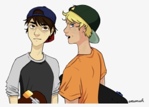 Girl Drawing With A Skateboard