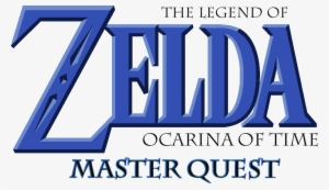The Legend Of Zelda Ocarina Of Time Master Quest - Legend Of Zelda Logo Font
