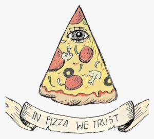 Illuminati Pizza - Transparent Tumblr Pizza