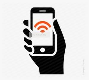 Mobile Wifi Vector Icon