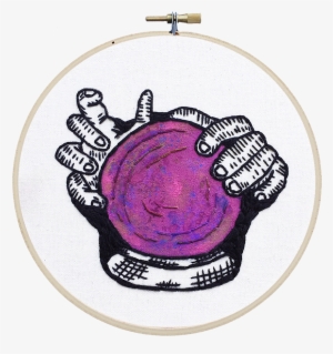 Crystal Ball Fortune Teller Drawing