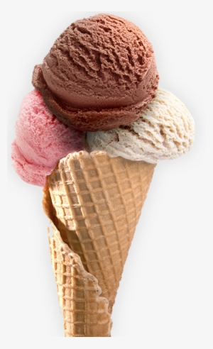 Cone - 3 Scoop Ice Cream