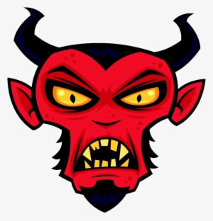 Demon Face Png Clip Art Freeuse Stock - Mad Devil