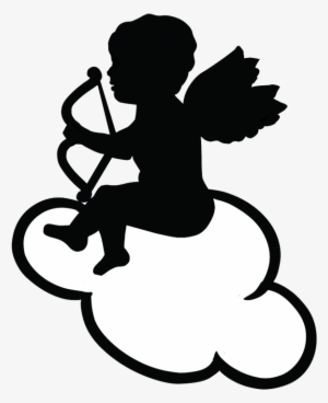 White Cupid Png Banner Free Library - Clip Art