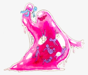 A Big Happy Slime Tries 2 Make Friends - Fish