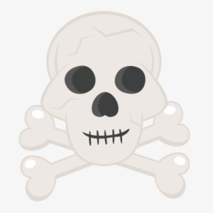Skull & Crossbones Svg Cutting Files For Scrapbooking - Cartoon