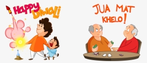 Jpg Royalty Free Sticker Pack On Behance The Went Live - Diwali Festival Clipart Png