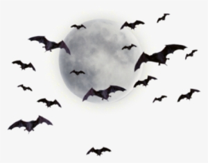 Graphics Moonpng - Moon And Bats Png
