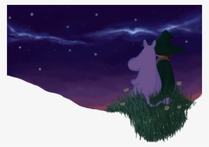 Mooms And Stars, Stars And Mooms - Illustration
