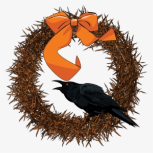 Free Png Free Halloween Witches Ghosts Bats Png Images - Halloween Wreath Clip Art