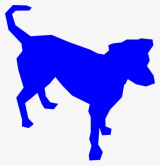 Blue Dog Clipart