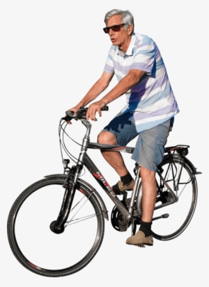 Free Png Cycling In The Sunset Png Images Transparent - People Cycling Png