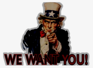 Uncle Sam I Want You Png - Landlords We Want You