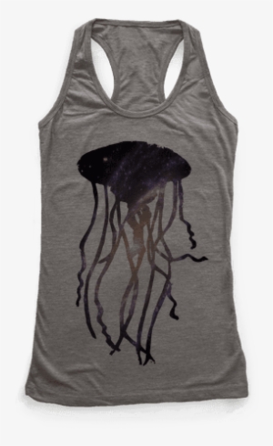 Galactic Jellyfish Racerback Tank Top