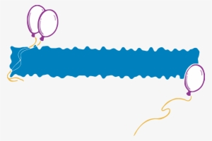 Party Banner 6 Icons Png - Happy Birthday Banner Png Transparent