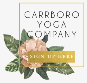 Carrboro Yoga Button Pink Flower - Carrboro Yoga Company