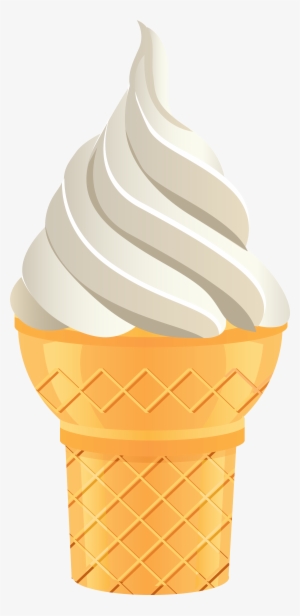 Ice Cream Cone Png Transparent Clip Art Image, Is Available - Vanilla Ice Cream Png