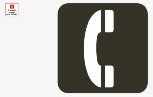 Dark Green Phone Clip Art At Clker - Bezel For Stainless Steel Fire Telephone Type A Outst