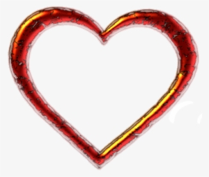 Heart Shaped Clipart Plain - Wedding Photo Frames Png