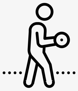 Curls With Dumbbells Icon - Dumbbell