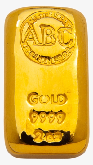 Gold Abc Bullion Cast Bar Png - Gold