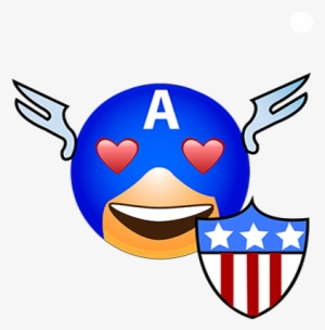 Super Hero Emoji Messages Sticker-10 - Sticker