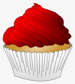 This Free Icons Png Design Of Red Frosting Cupcake