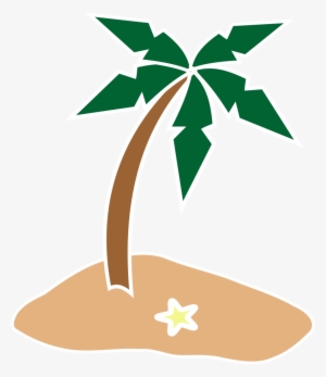 Palm Tree Island Clip Art Images & Pictures - Island Clipart