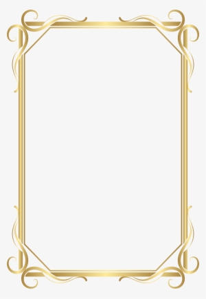 15 Frames And Borders Png For Free On Mbtskoudsalg - Frames And Borders Gold