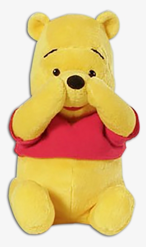 Disney's Bashful Winnie The Pooh Stuffed Bear - Winnie The Pooh Toy Png