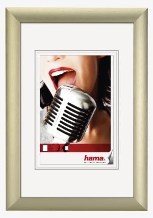 "manhattan" Aluminium Frame, Gold, 50 X 70 Cm