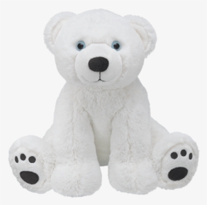 Winter White Polar Bear - White Polar Teddy Bear