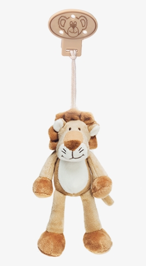 Diinglisar Soft Toy Clip Lion, , Large - Teddykompaniet Diinglisar Wild Small Lion Clip Toy