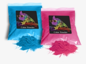 Chameleon Colors - Gender Reveal With Car Exhaust