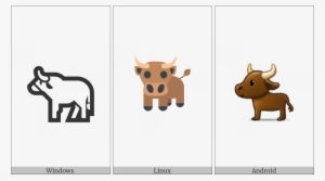 Ox On Various Operating Systems - Cartoon