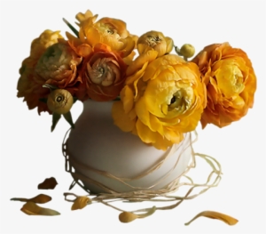 Fleurs - Vazoda Çiçek Png