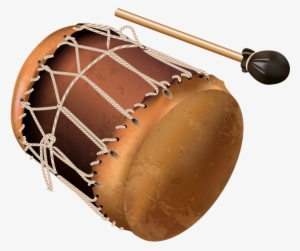 Instruments Clipart Dholak - Traditional Drums