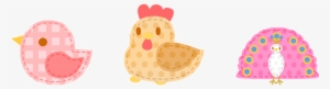Kawaii Birds, Chicken, Peacock - Bird