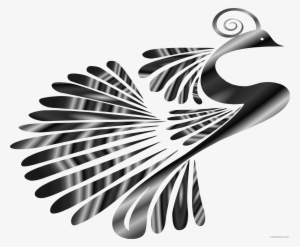 Clip Art Royalty Free Stock Grayscale Clipartblack - Siluet Merak
