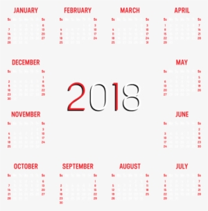 Visit - 2018 Calendar High Resolution