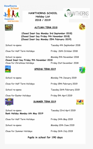 Tameside School Term Dates 2018/19 - Twitter