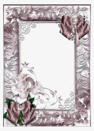 Photo Frame - Beautiful Roses - Frame Picture Beautiful Png