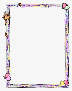 Birthday Frame Royalty Free Vector Clip Art Illustration - Microsoft Office 2016