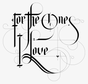 Lettering Design Of Love