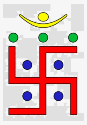 An Ancient Lucky Sign, The Svastika Is One Of The Eight - Jain Symbols